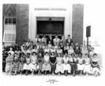 Stockton - Schools - Schneider Vocational: students, June 1955 by Van Covert Martin