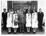 Stockton - Schools - Roosevelt: students, January 1931 by Van Covert Martin