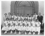 Stockton - Schools - Roosevelt: students, June 1934 by Van Covert Martin