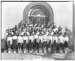 Stockton - Schools - Roosevelt: students, February 1946 by Van Covert Martin