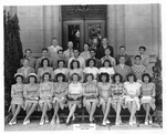 Stockton - Schools - Schneider Vocational: students, June 1947 by Van Covert Martin