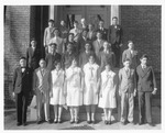 Stockton - Schools - Prevo: students, January 1930 by Van Covert Martin