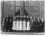 Stockton - Schools - Prevo: students, February 1933 by Van Covert Martin