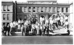 Stockton - Schools - Stockton High: W. Fred Eelis (principal) & Ansel Williams, featuring the Le Tourneau Co. machinery by Van Covert Martin
