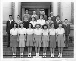 Stockton - Schools - Weber: students, February 1946 by Van Covert Martin