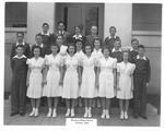Stockton - Schools - Woodrow Wilson: students, January 1941 by Van Covert Martin