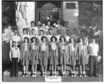 Stockton - Schools - Woodrow Wilson: students, February 1946 by Van Covert Martin