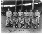 Athletic Clubs - Stockton: Police Department baseball team by Van Covert Martin