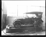 Automobile Industry and Trade - Stockton: Dodge Brothers, interior view of the car wash rack by Van Covert Martin