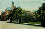 Stockton - Hospitals - Stockton State Hospital: Male Department, postcard by Unknown
