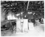 Factories - Stockton: Unidentified interior factory scenes, metal work operations by Van Covert Martin