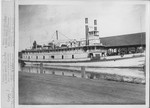 Steamboats-Stockton-sternwheeler "T.C. Walker" in Stockton Channel by Van Covert Martin