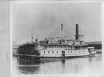 Steamboats-Stockton-sternwheeler "Constance" in Stockton Channel by Van Covert Martin