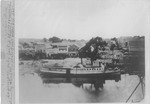 Steamboats-Stockton-"Sagamore" docked at waterfront by Van Covert Martin