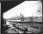 Steamboats-Stockton-river steamer "Fort Sutter" by Van Covert Martin