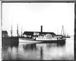 Steamboats-Stockton-"Julia" docked in Stockton by Van Covert Martin