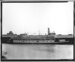 Steamboats-Stockton-"Port of Stockton" docked at pier by Van Covert Martin