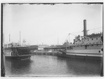 Steamboats-Stockton-unidentified steamboats by Van Covert Martin