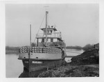 Steamboats-Stockton-"Wilhelmina" docked near Stockton by Van Covert Martin