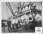 Steamboats-Stockton-Shepard Steamship Co., crew, owners, and passangers of the "Timber Rush" by Van Covert Martin