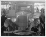 Traffic Accidents-Stockton-miscellaneous view of damaged automobiles in garage by Van Covert Martin