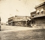 Stockton - Streets - 1850s - 1870s: El Dorado St., Chalmbers Bros. Dry Goods and Carpets by Unknown