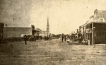Stockton - Streets - 1850s - 1870s: Unidentified street by Unknown