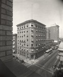 Stockton - Streets - c.1920 - 1929: Main St. and San Joaquin St., Stockton Savings and Loan Bank by Unknown