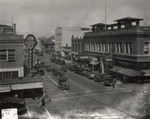 Stockton - Streets - c.1920 - 1929: California St. and Weber Ave., Majestic Market, Joe Gianelli Grocery by Unknown