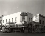 Stockton - Streets - c.1930 - 1939: E. Main St., 400 block, Layne Optometrist, Moss, See's Candies by Unknown