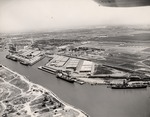 Stockton - Harbors - 1960s: Aerial view of harbor, looking southeast by Unknown