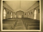 Stockton - Churches: Unidentified Church Interior by Van Covert Martin