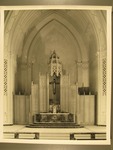 Stockton - Churches - Roman Catholic: Interior of Church of the Annunciation by Van Covert Martin