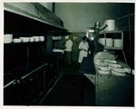 Stockton - Restaurants, Lunch Rooms, etc: Restaurant kitchen with workers by Van Covert Martin