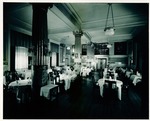 Stockton - Restaurants, Lunch Rooms, etc: Clark Hotel Main Dining Room, 114 S. Sutter St. by Van Covert Martin