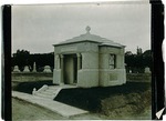 Stockton - Sepulchral Monuments: John Woods sepulchral monument at Stockton Rural Cemetery. by Unknown