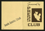 Amache High School Press Club Party Invitation