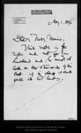 Letter from R[obert] U[nderwood] Johnson to [Louie Strentzel] Muir , 1896 May 1. by R[obert] U[nderwood] Johnson