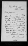 Letter from R. U. J. [Robert Undewood Johnson] to John Muir, 1894 Nov 11. by Robert Underwood Johnson