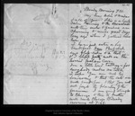 Letter from John Muir to Helen & [Annie] Wanda [Muir], [ca. 1896 Jun]. by John Muir