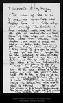 Letter from R[obert] U[nderwood] Jhonson to John Muir, 1896 Jul 11. by Robert Underwood Johnson
