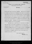 Letter from George H. Warner to John Muir, 1897 Jan 6. by George H. Warner