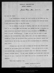 Letter from C[harles] S. Sargent to John Muir, 1896 Apr 30. by Charles Sprague Sargent