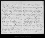 Letter from Sarah [Muir Galloway] to John Muir, 1895 Dec 26. by Sarah [Muir Galloway]