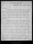 Letter from C[harles] S. Sargent to John Muir, 1897 Jan 13. by Charles Sprague Sargent