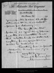 Letter from William B. Harrington to John Muir, 1894 Mar 27. by William B. Harrington