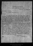 Letter from W[aldemar ?] Lindgren to George C. Perkins, 1897 Feb 25. by W[aldemar ?] Lindgren