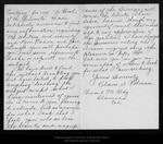 Letter from Claire S. Robinson to John Muir, 1895 Sep 12. by Claire S. Robinson