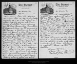 Letter from John Muir to Louie [Strentzel Muir], 1896 Sep 25. by John Muir