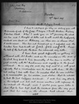 Letter from Charles Notman to John Muir, 1894 Apr 29. by Charles Notman